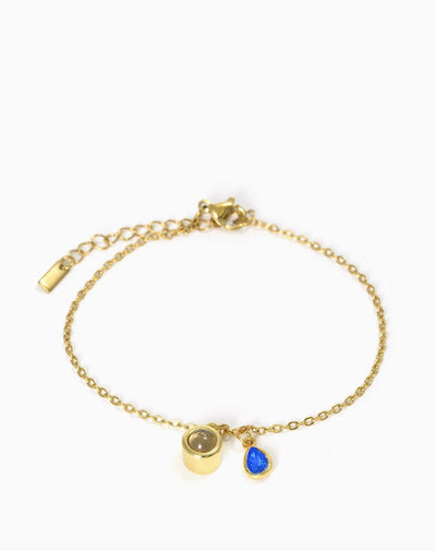 Twelve Birthstone Round Bracelets