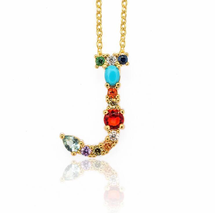 26 English alphabet necklaces