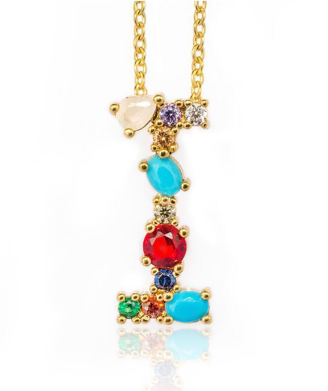 26 English alphabet necklaces