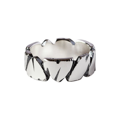 Personality Female Sea Dry Stone Couple Ring