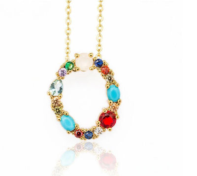 26 English alphabet necklaces