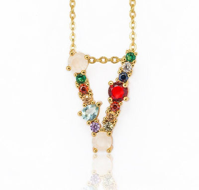 26 English alphabet necklaces
