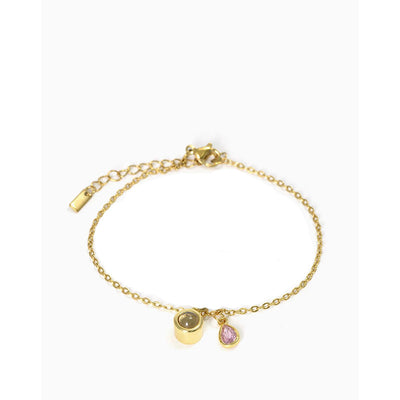 Twelve Birthstone Round Bracelets