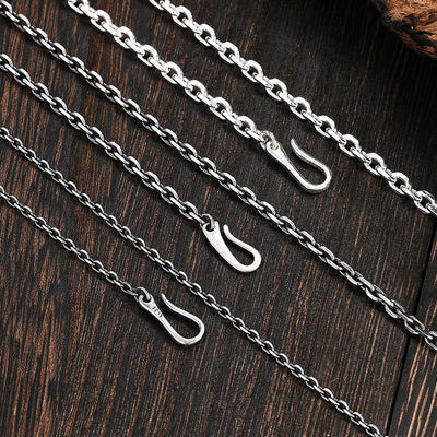 Sterling Silver Men's And Women's Necklaces