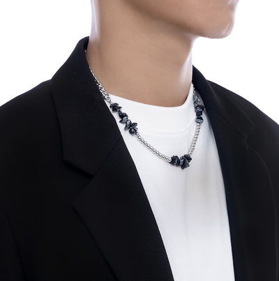 Irregular Stitching Of Fashionable Necklaces