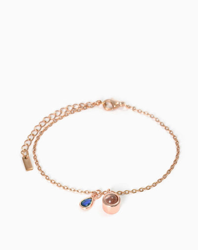 Twelve Birthstone Round Bracelets